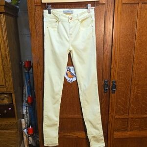 Trafluca Light Yellow Jeans Size 00
